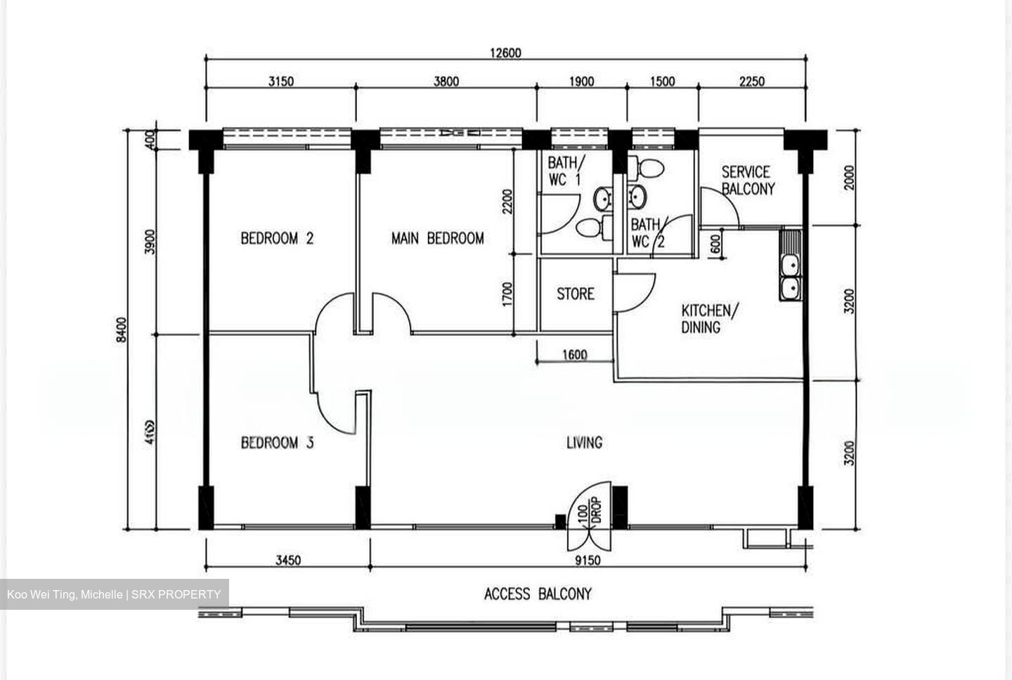 Blk 363 Woodlands Avenue 5 (Woodlands), HDB 4 Rooms #569792601